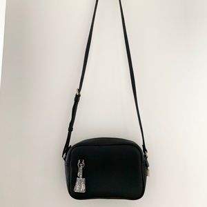 JCrew Italian leather signet bag with key fob